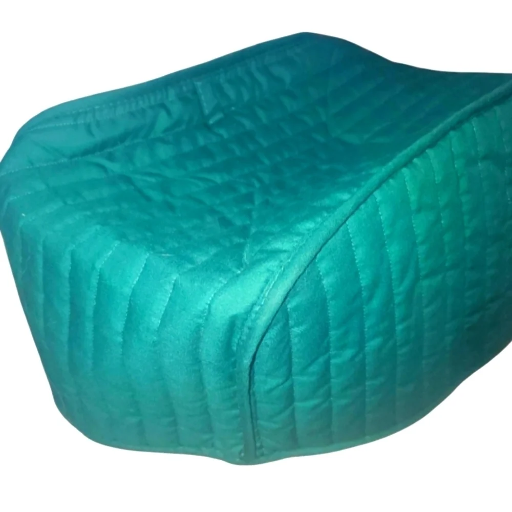 Toaster Oven Cover Evergreen Color Cotton Quilted Clean Excellent Condition